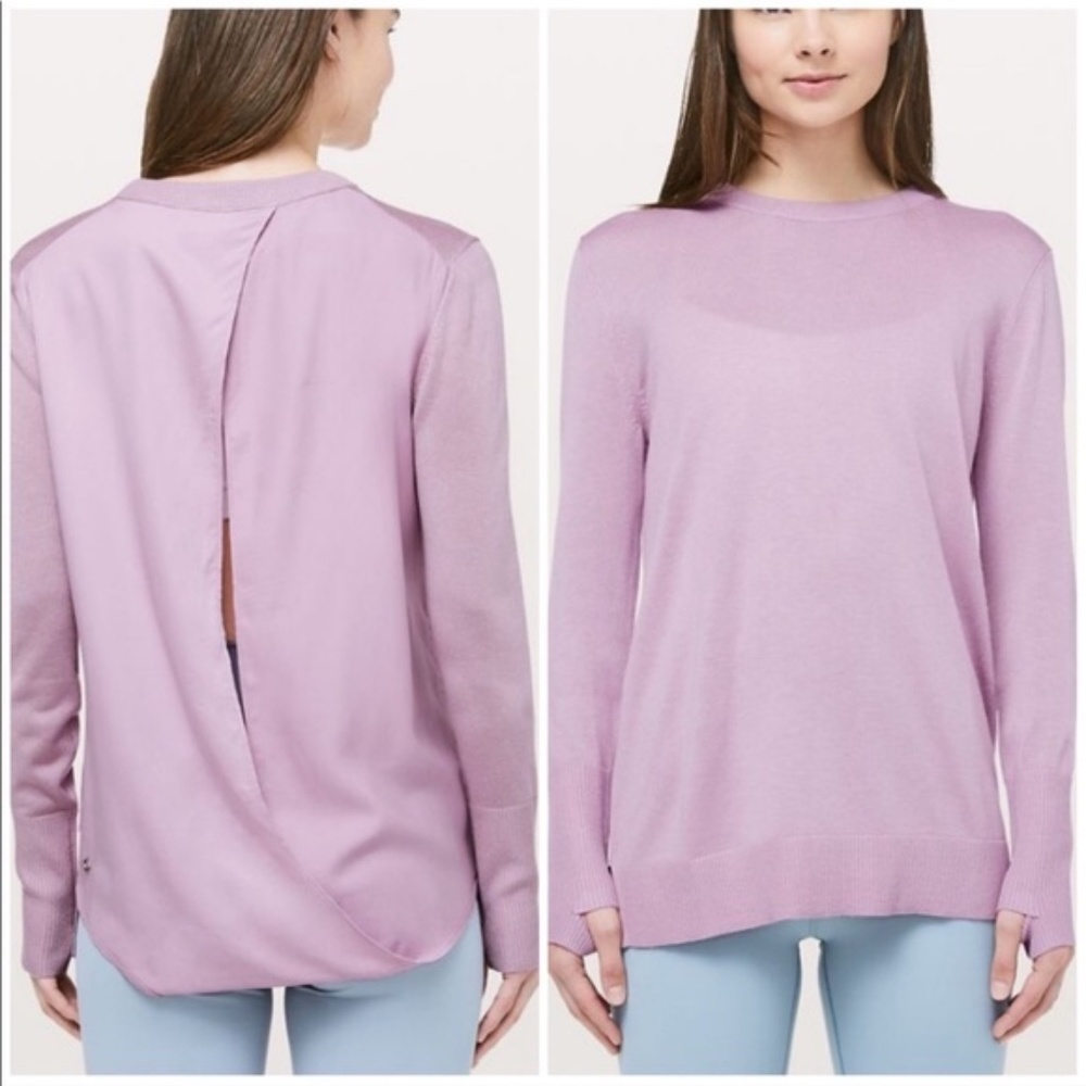 Lululemon Sweater Still at Ease Pullover Sweater